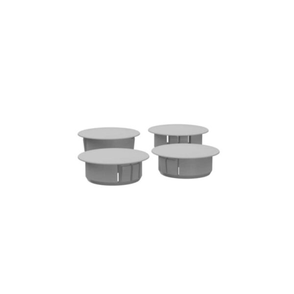 Hole Plugs Black (4-pack)