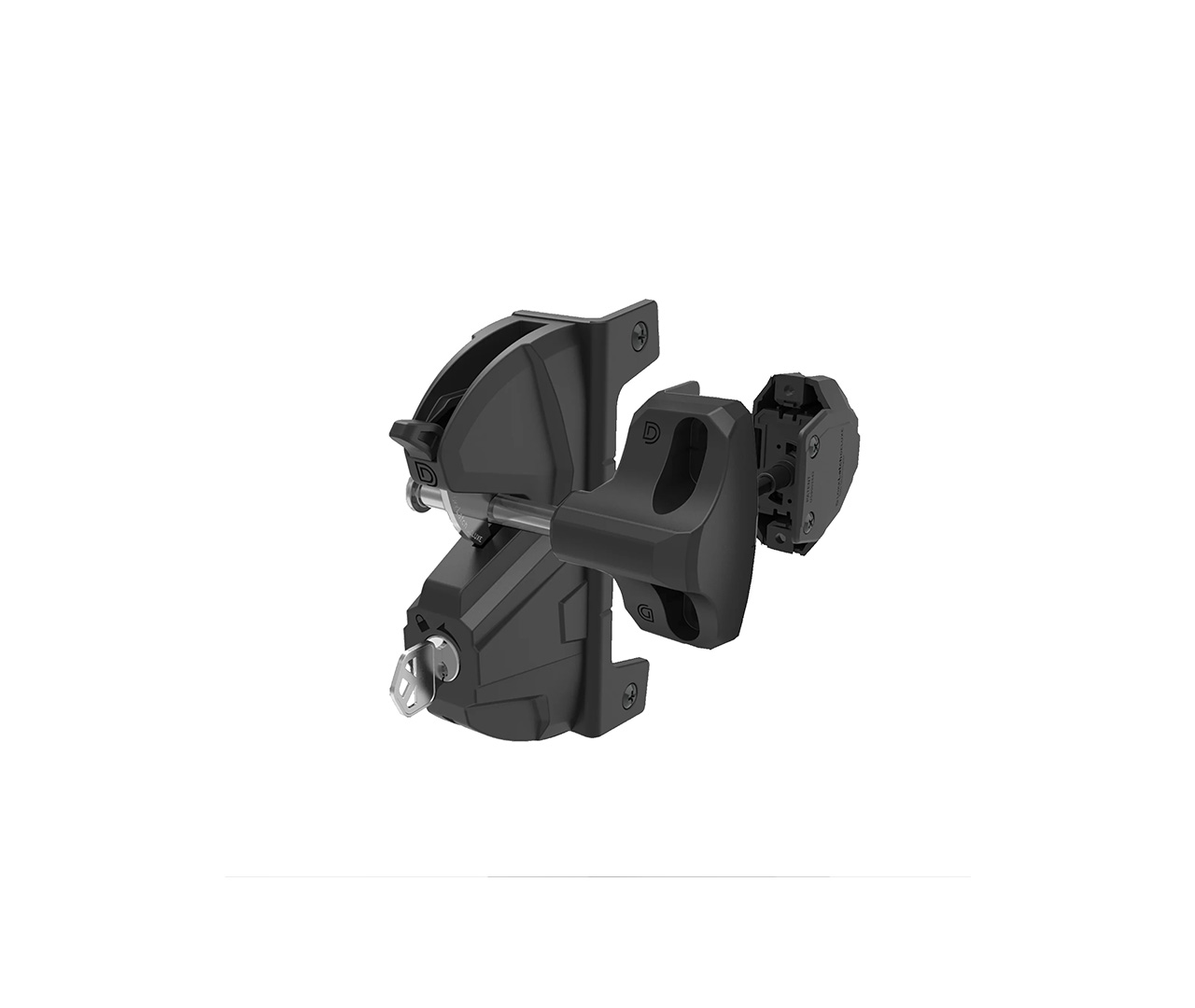 Key Locking Gate Latch