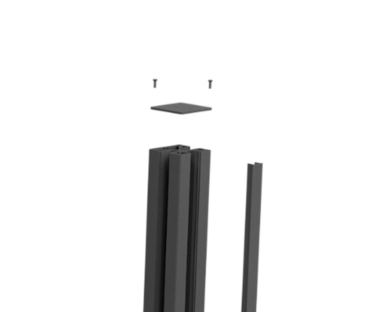 2.56" x 95" Universal 3-Way Post (2-pack)